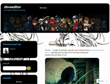 Tablet Screenshot of devaeditor.wordpress.com