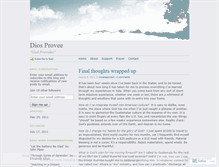 Tablet Screenshot of diosprovee.wordpress.com