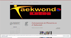 Desktop Screenshot of escuelataekwondoutn.wordpress.com