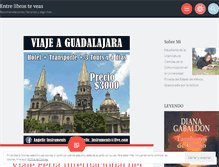 Tablet Screenshot of entrelibrosteveas.wordpress.com