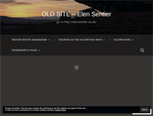 Tablet Screenshot of elensentier.wordpress.com