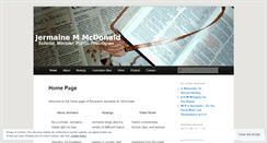 Desktop Screenshot of jermainemmcdonald.wordpress.com