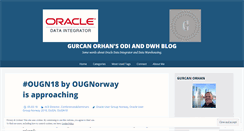 Desktop Screenshot of gurcanorhan.wordpress.com