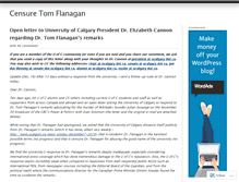 Tablet Screenshot of censureflanagan.wordpress.com