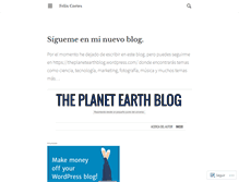 Tablet Screenshot of felixcortesh.wordpress.com