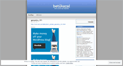 Desktop Screenshot of felphar.wordpress.com
