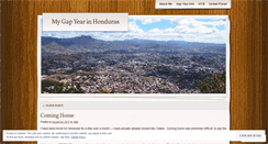 Desktop Screenshot of hondurasgapyear.wordpress.com