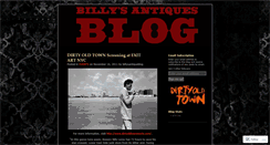Desktop Screenshot of billysantiques.wordpress.com