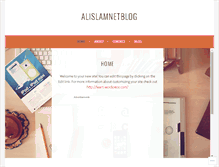 Tablet Screenshot of alislamnetblog.wordpress.com