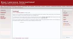 Desktop Screenshot of abpcompetition.wordpress.com