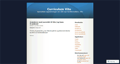 Desktop Screenshot of curriculumvito.wordpress.com