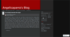 Desktop Screenshot of angelicaparra.wordpress.com