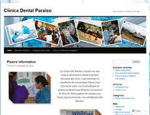 Tablet Screenshot of clinicaparaisoucr.wordpress.com