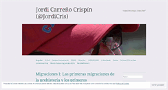 Desktop Screenshot of jordicarreno.wordpress.com