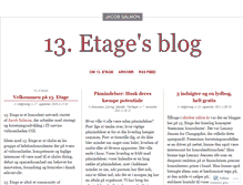 Tablet Screenshot of 13etage.wordpress.com