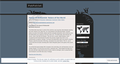 Desktop Screenshot of pakpatriot.wordpress.com