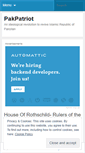 Mobile Screenshot of pakpatriot.wordpress.com