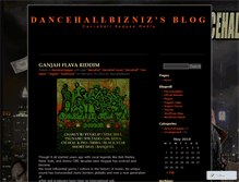 Tablet Screenshot of dancehallbizniz.wordpress.com