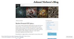 Desktop Screenshot of johnninielsen.wordpress.com