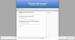 Desktop Screenshot of illinoisoldschool.wordpress.com