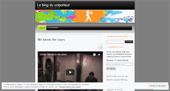 Desktop Screenshot of lecolporteur.wordpress.com