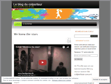 Tablet Screenshot of lecolporteur.wordpress.com