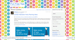 Desktop Screenshot of funfreetips.wordpress.com