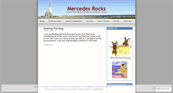 Desktop Screenshot of mercedesrocks.wordpress.com
