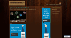 Desktop Screenshot of cabanascantolivre.wordpress.com