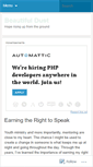 Mobile Screenshot of beautifuldust.wordpress.com