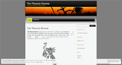 Desktop Screenshot of phoenixreview.wordpress.com