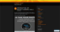 Desktop Screenshot of ceresslot.wordpress.com