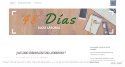 Desktop Screenshot of 48diascolombia.wordpress.com