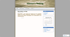 Desktop Screenshot of alexislr.wordpress.com