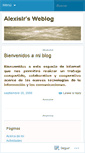 Mobile Screenshot of alexislr.wordpress.com