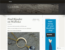 Tablet Screenshot of bijouler.wordpress.com