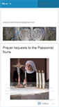 Mobile Screenshot of passionistcharism.wordpress.com