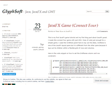 Tablet Screenshot of glyphsoft.wordpress.com