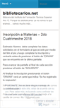 Mobile Screenshot of bibliotecariosnet.wordpress.com