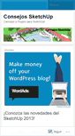 Mobile Screenshot of consejossketchup.wordpress.com