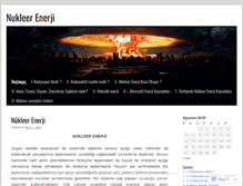Tablet Screenshot of nukleer.wordpress.com