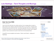 Tablet Screenshot of loishastings.wordpress.com