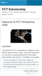 Mobile Screenshot of fctschorlaship.wordpress.com