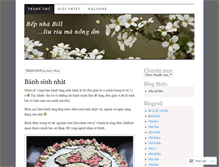 Tablet Screenshot of bepnhabill.wordpress.com