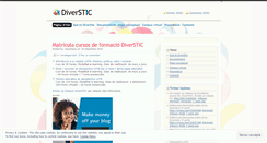 Desktop Screenshot of diverstic.wordpress.com