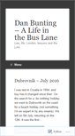 Mobile Screenshot of danbunting.wordpress.com