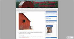 Desktop Screenshot of barnyardchatter.wordpress.com