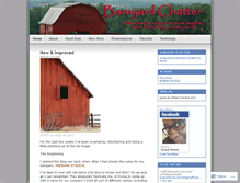 Tablet Screenshot of barnyardchatter.wordpress.com