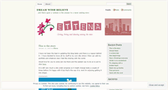 Desktop Screenshot of ettena.wordpress.com