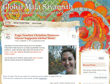 Tablet Screenshot of globalmalasavannah.wordpress.com